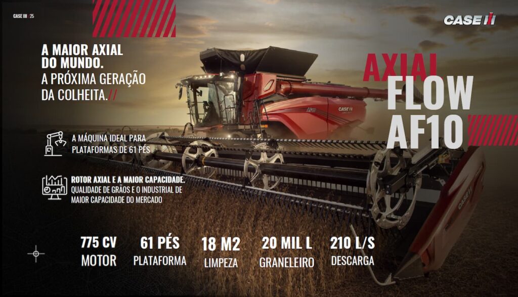 Case IH anuncia 100% do seu portólio renovado até 2028
