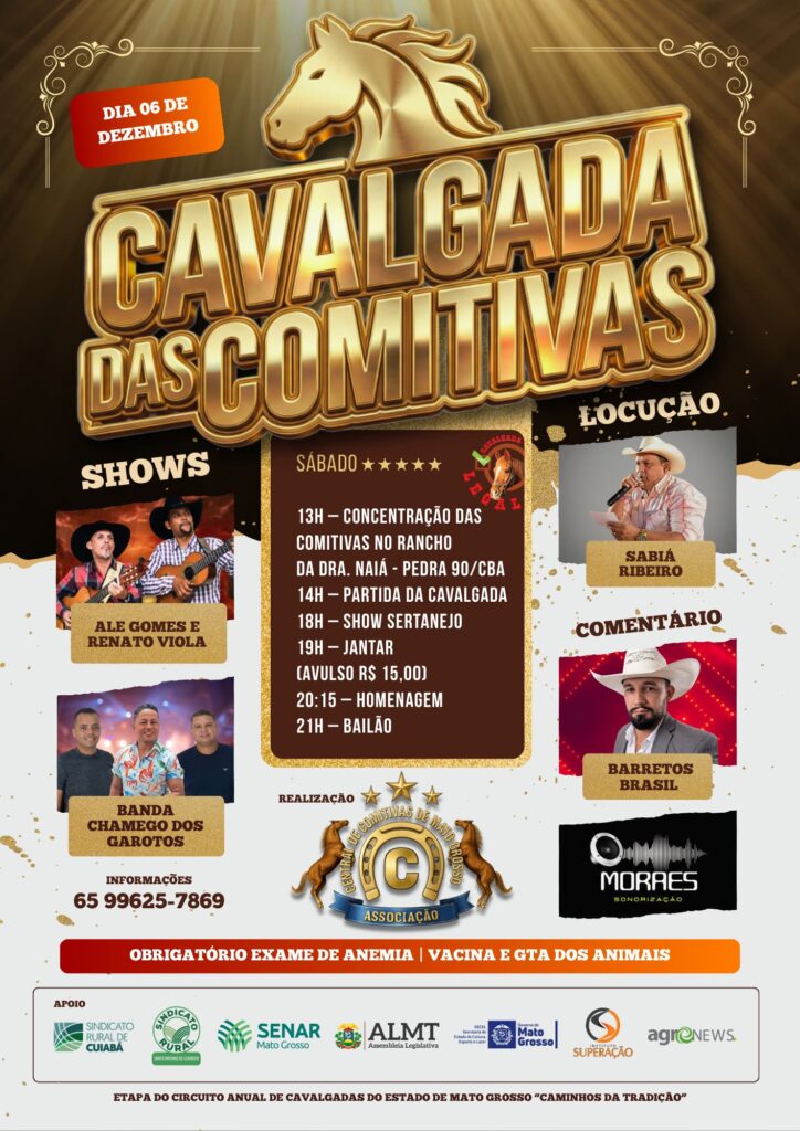 Cartaz Cavalgada 2025