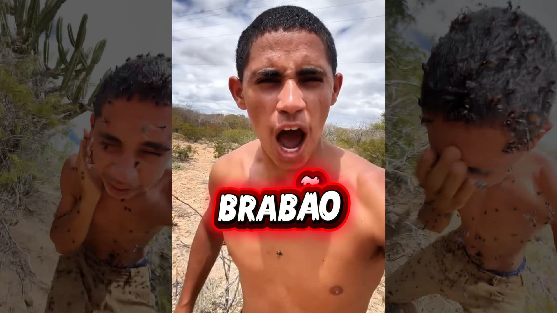 Ele foi ser o BRABÃO DO SERTÃO e olha o que aconteceu, a natureza não aceita desaforo