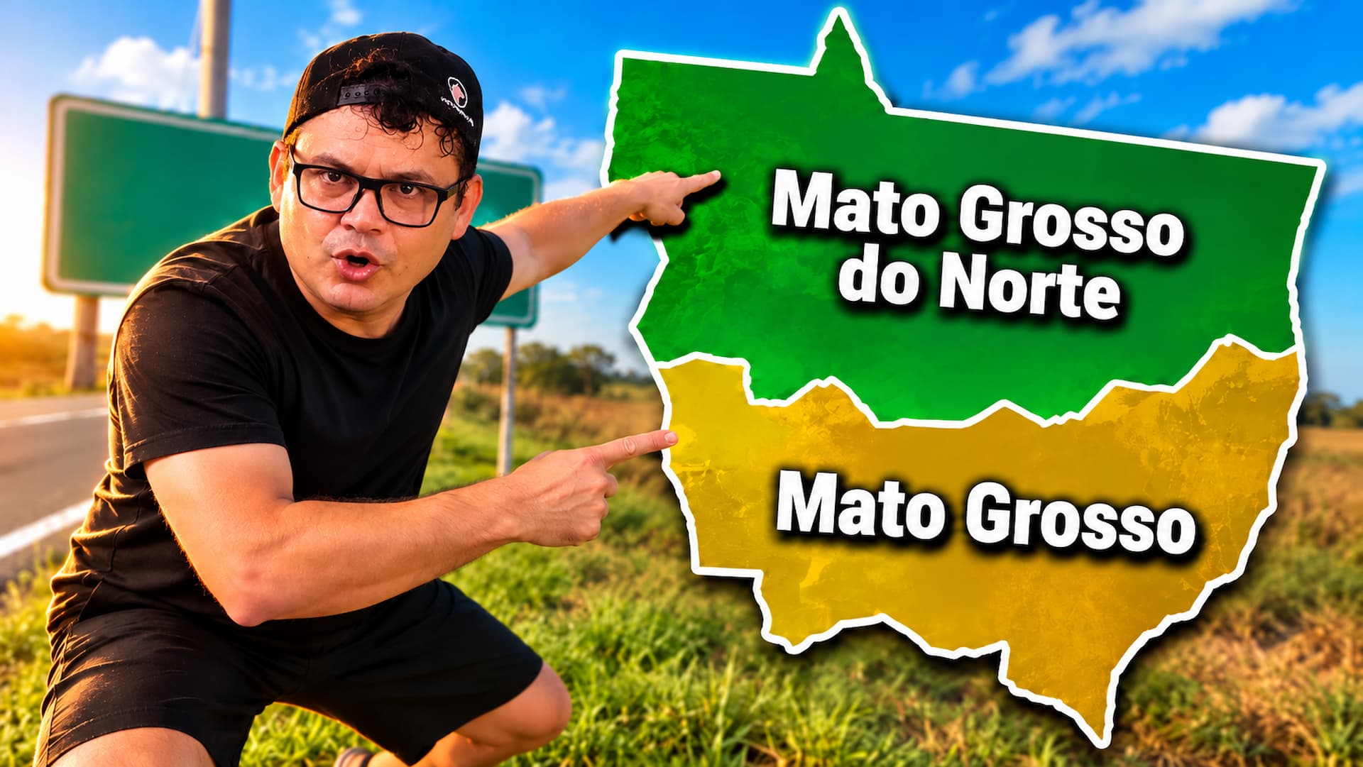 Humorista propõe a criação do “Mato Grosso do Norte” e cuiabanos vão a loucura